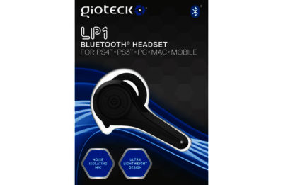 Gioteck LP-1 Black Bluetooth Gaming Headset for PS4